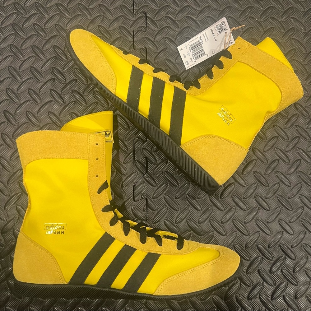 Adidas Wmns Japan High ‘Yellow Black’ JS4031 Size 12